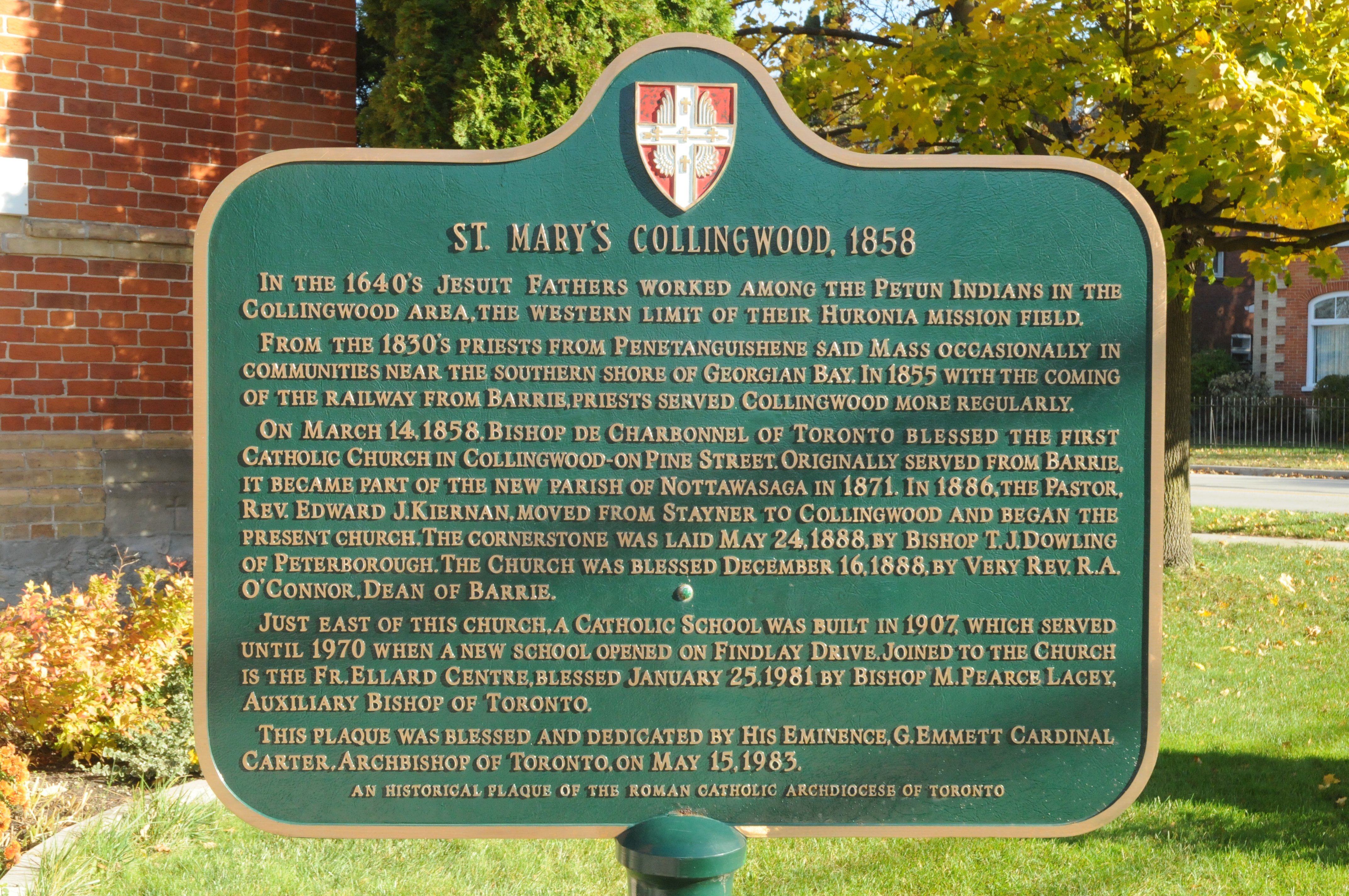 St. Mary's Collingwood 1858